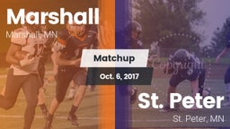 Matchup: Marshall  vs. St. Peter  2017
