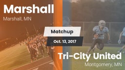 Matchup: Marshall  vs. Tri-City United  2017