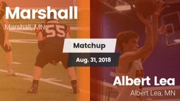 Matchup: Marshall  vs. Albert Lea  2018