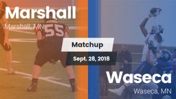 Matchup: Marshall  vs. Waseca  2018