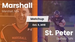 Matchup: Marshall  vs. St. Peter  2018