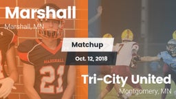 Matchup: Marshall  vs. Tri-City United  2018