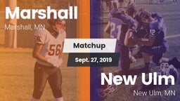 Matchup: Marshall  vs. New Ulm  2019
