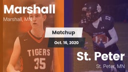 Matchup: Marshall  vs. St. Peter  2020