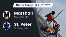 Recap: Marshall  vs. St. Peter  2020