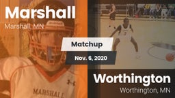 Matchup: Marshall  vs. Worthington  2020