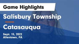 Salisbury Township  vs Catasauqua  Game Highlights - Sept. 15, 2022