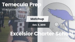 Matchup: Temecula Prep High S vs. Excelsior Charter School 2019