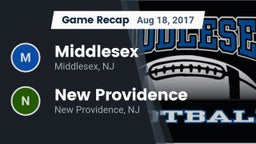 Recap: Middlesex  vs. New Providence  2017