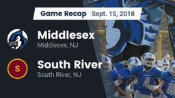 Recap: Middlesex  vs. South River  2018