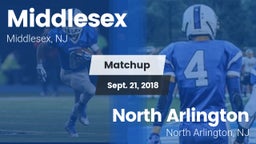 Matchup: Middlesex High Schoo vs. North Arlington  2018
