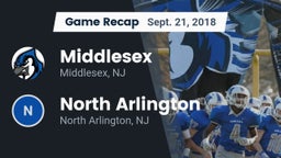 Recap: Middlesex  vs. North Arlington  2018
