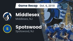 Recap: Middlesex  vs. Spotswood  2018