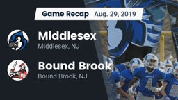 Recap: Middlesex  vs. Bound Brook  2019