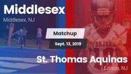 Matchup: Middlesex High Schoo vs. St. Thomas Aquinas 2019