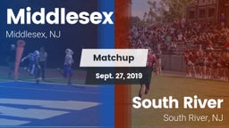 Matchup: Middlesex High Schoo vs. South River  2019
