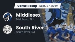 Recap: Middlesex  vs. South River  2019