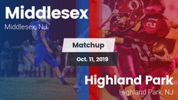 Matchup: Middlesex High Schoo vs. Highland Park  2019