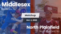 Matchup: Middlesex High Schoo vs. North Plainfield  2020