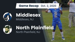 Recap: Middlesex  vs. North Plainfield  2020