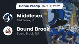 Recap: Middlesex  vs. Bound Brook  2022
