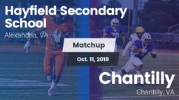 Matchup: Hayfield  vs. Chantilly  2019