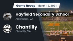 Recap: Hayfield Secondary School vs. Chantilly  2021