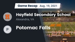 Recap: Hayfield Secondary School vs. Potomac Falls  2021