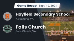 Recap: Hayfield Secondary School vs. Falls Church  2021
