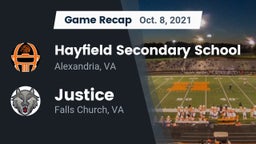 Recap: Hayfield Secondary School vs. Justice  2021