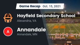 Recap: Hayfield Secondary School vs. Annandale  2021