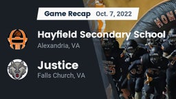 Recap: Hayfield Secondary School vs. Justice  2022