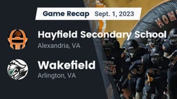 Recap: Hayfield Secondary School vs. Wakefield  2023