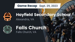 Recap: Hayfield Secondary School vs. Falls Church  2023