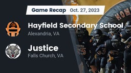 Recap: Hayfield Secondary School vs. Justice  2023