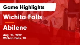 Wichita Falls  vs Abilene  Game Highlights - Aug. 23, 2022