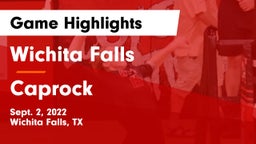 Wichita Falls  vs Caprock  Game Highlights - Sept. 2, 2022