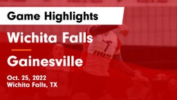 Wichita Falls  vs Gainesville  Game Highlights - Oct. 25, 2022