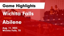 Wichita Falls  vs Abilene  Game Highlights - Aug. 11, 2023
