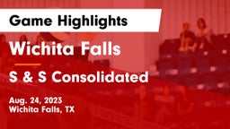 Wichita Falls  vs S & S Consolidated  Game Highlights - Aug. 24, 2023