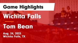 Wichita Falls  vs Tom Bean  Game Highlights - Aug. 24, 2023