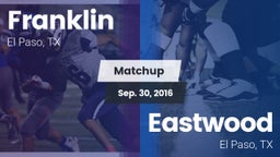 Matchup: Franklin  vs. Eastwood  2016