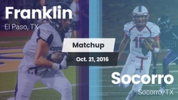 Matchup: Franklin  vs. Socorro  2016