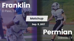 Matchup: Franklin  vs. Permian  2017