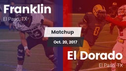 Matchup: Franklin  vs. El Dorado  2017