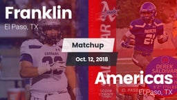 Matchup: Franklin  vs. Americas  2018