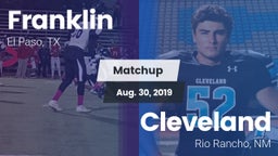 Matchup: Franklin  vs. Cleveland  2019