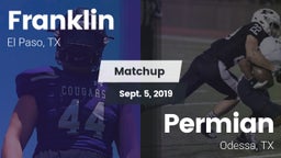 Matchup: Franklin  vs. Permian  2019