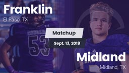 Matchup: Franklin  vs. Midland  2019