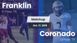 Matchup: Franklin  vs. Coronado  2019